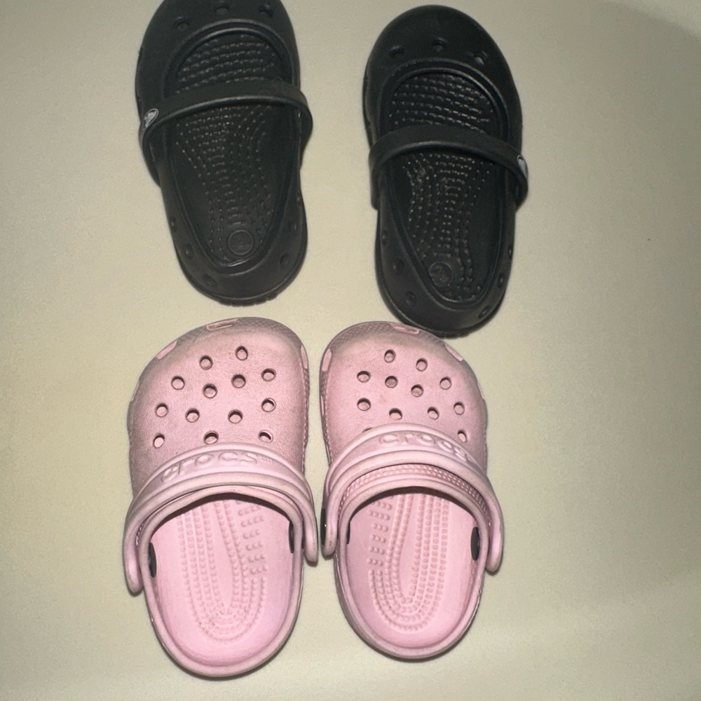 CROCS set of Baby Shoes